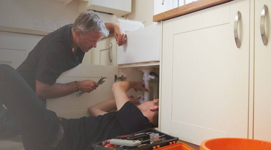 Professional burst pipe repair services in Vassar, KS